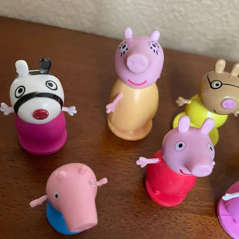 Peppa Pig Vintage 2003 Figures Cake Toppers